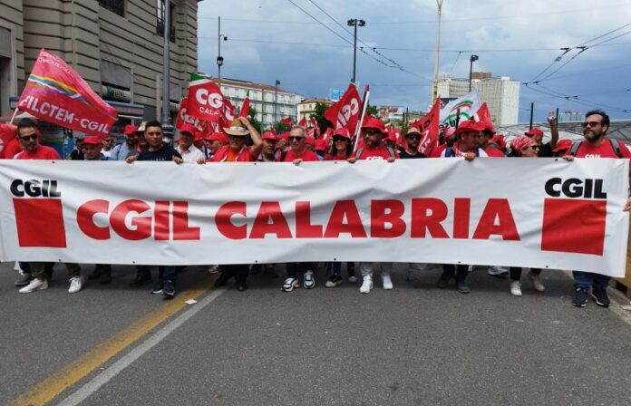 manifestazione cgil