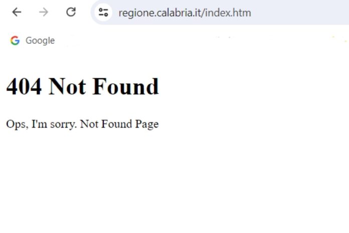 down portale regione calabria