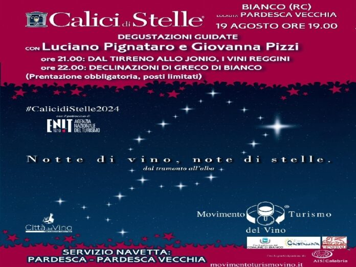 calici di stelle bianco