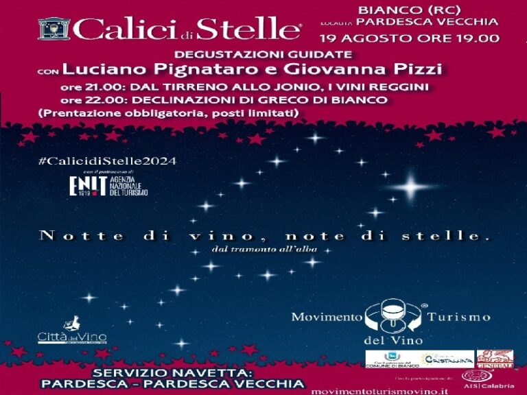 calici di stelle bianco