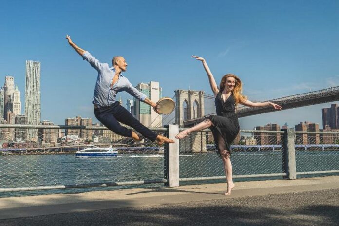 ANTONIO FINI A NY CON TABATA CALDIRONI