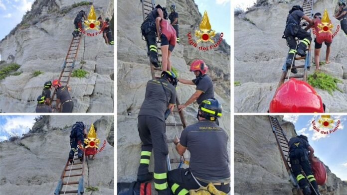 salvataggio vigili del fuoco tropea