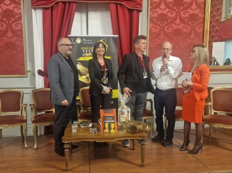 Il festival “Giallo&Noir” piace: tanta qualità, ospiti internazionali e successo per la prima edizione a Cosenza