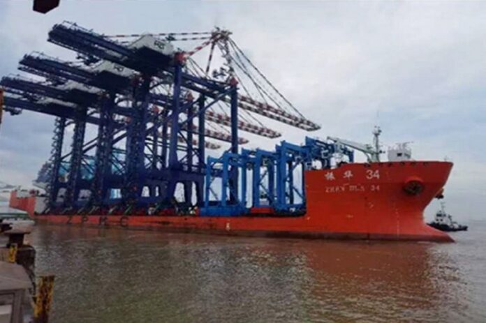 gru porto gioia tauro