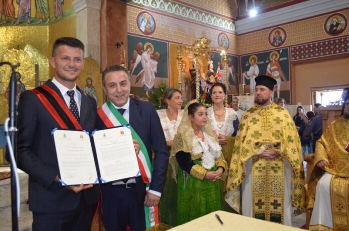 gemellaggio san cosmo albanese