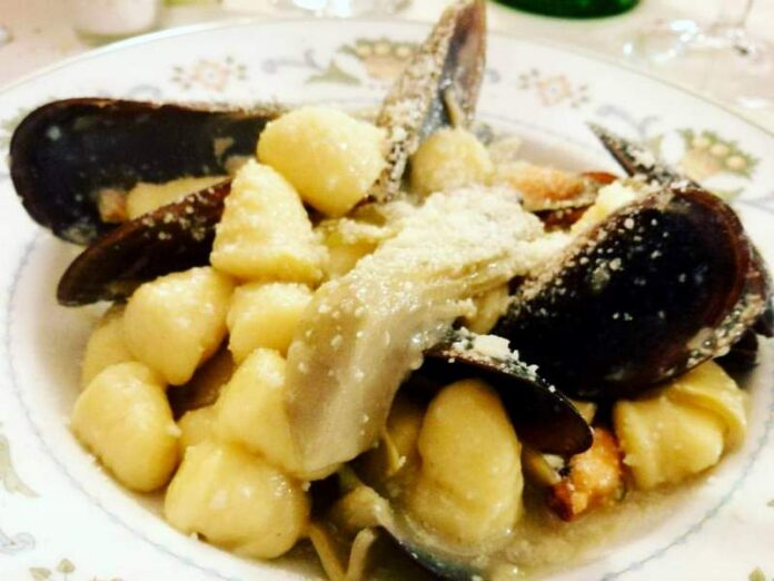 gnocchi cozze pecorino