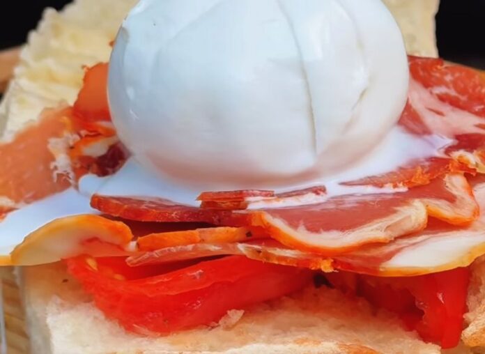 rosetta mozzarella nero di suino calabrese