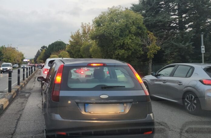 traffico auto Cosenza