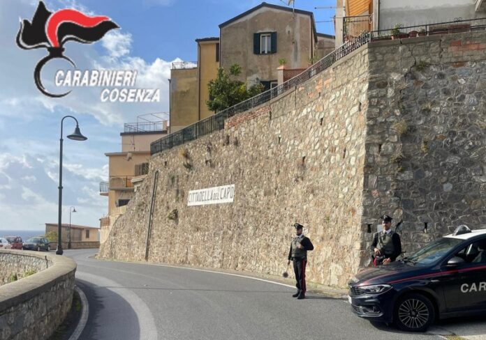 minacce donna arresto Scalea