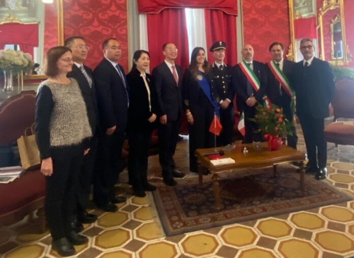 delegazione cinese a Cosenza
