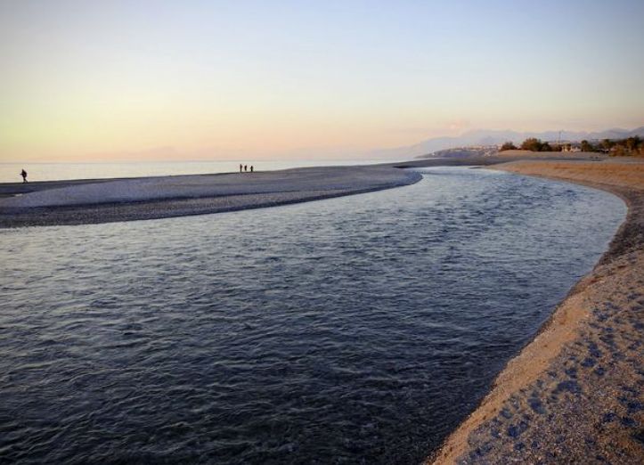 foce fiume lao tramonto_foto stefano contin_2