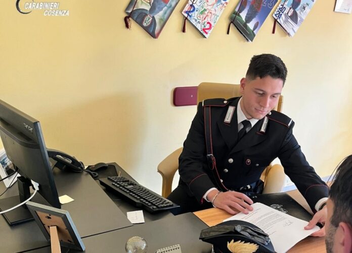 paola carabinieri arresto