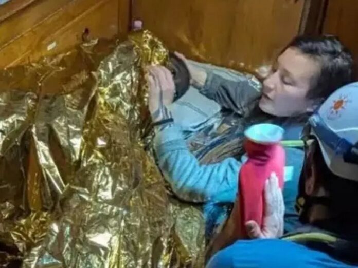 La bimba salvata in mare nel Canale di Sicilia