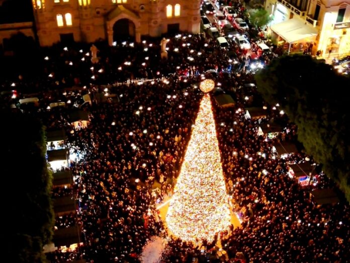 albero natale Reggio Calabria