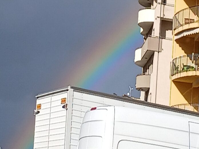 arcobaleno a Cosenza