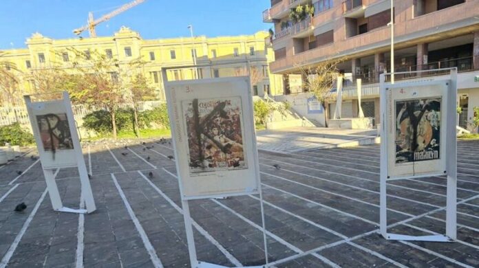 catanzaro piazza matteotti vandali rotella