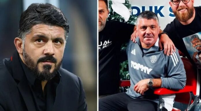 gattuso senza barba dopo 22 anni