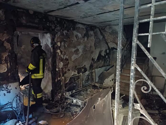 monterosso incendio abitazione