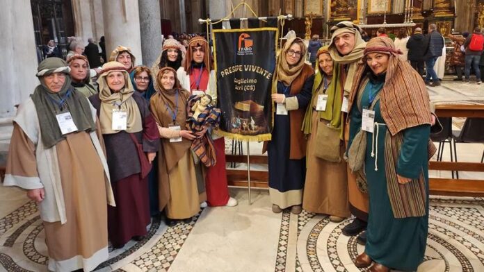 presepe vivente acri in vaticano