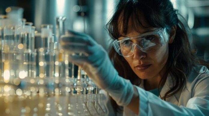 scienziata laboratorio