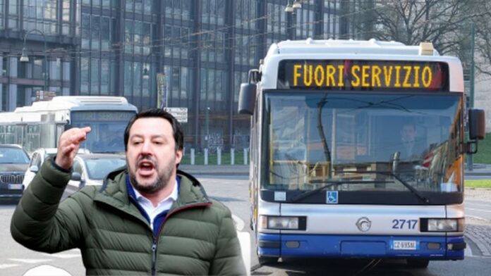 sciopero trasporti salvini