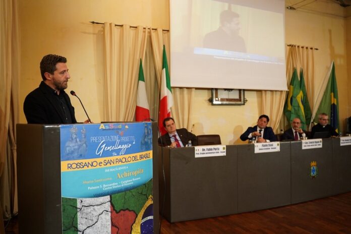 Intervento Flavio Stasi gemellaggio rossano san paolo