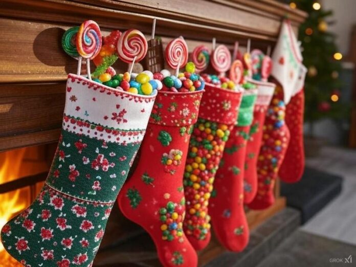 calza befana caramelle cioccolata