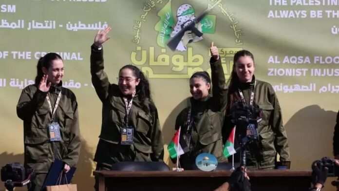 hamas libera quattro ostaggi israeliani