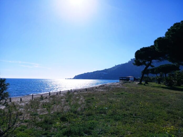 mare di gennaio in Calabria