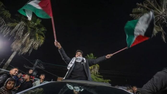 Festa palestinesi accordo