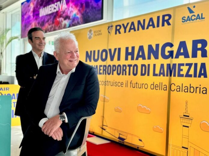 Ryanair Occhiuto Wilson Lamezia Calabria