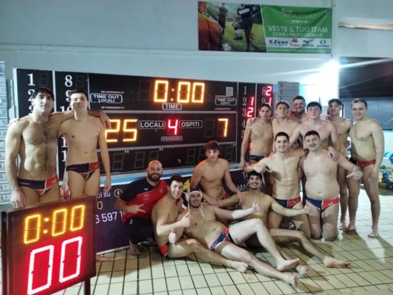 La Smile Cosenza maschile vince contro Palermo