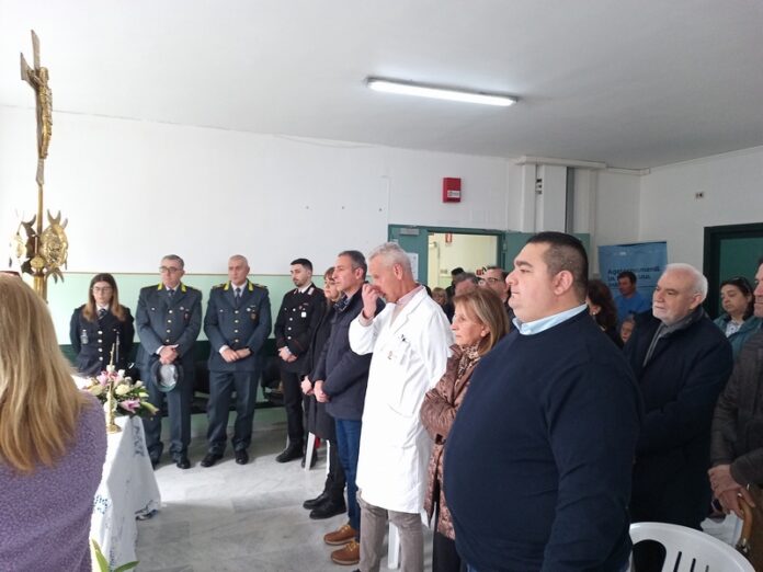 cerimonia quadri ospedale praia