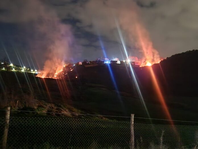 incendio Mendicino