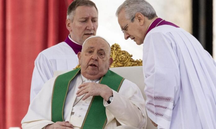 difficoltà respiratorie papa francesco omelia