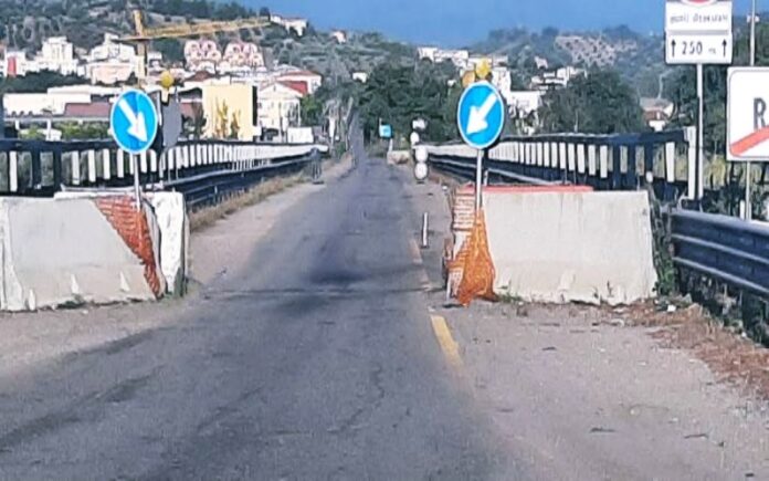lavori ponte Montalto Rose