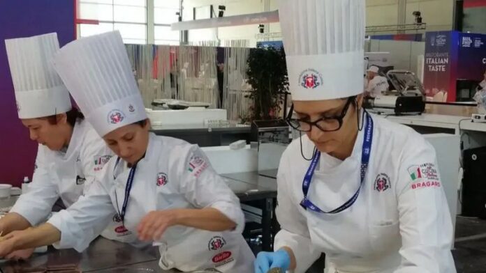 Il team Catanzaro Lady 70. Da sinistra: Ferragina, Cipriani e Costa
