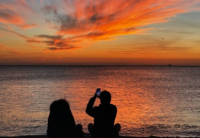 tramonto inverno Calabria