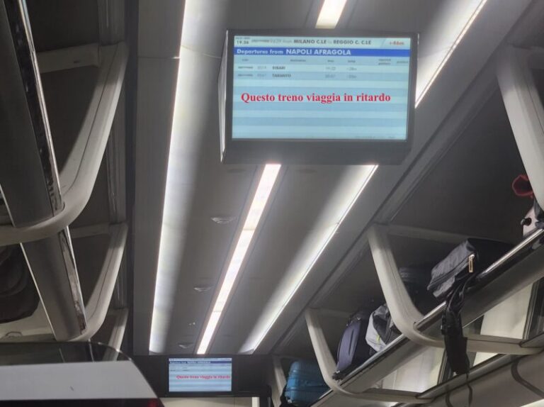 treni ritardo