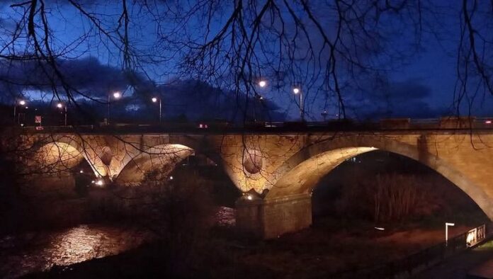 Il ponte Alarico a Cosenza.