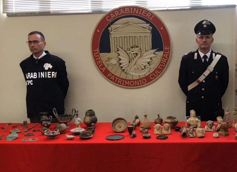 Operazione “ACHEI”: in Calabria restituiti 46 reperti archeologici