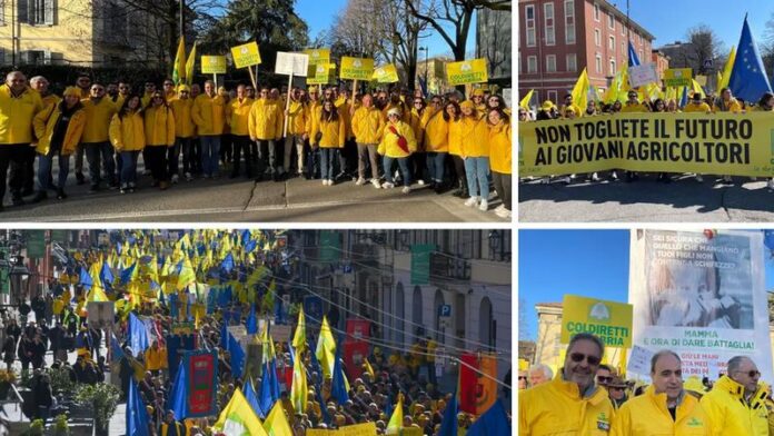 coldiretti manifestazione parma