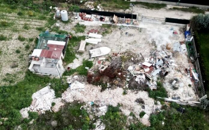 discarica abusiva crotone_trafinello