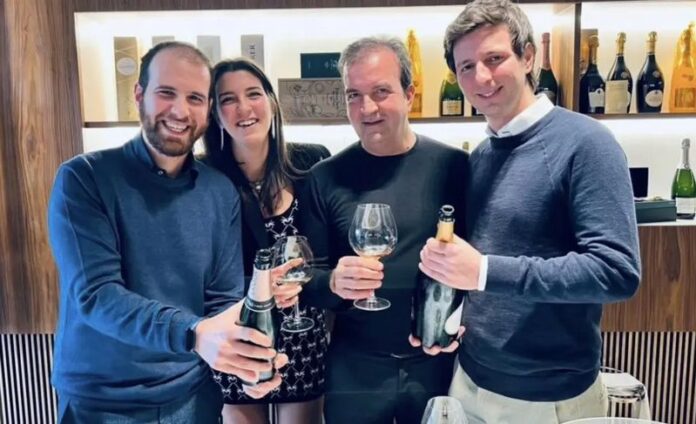 mario occhiuto con i figli