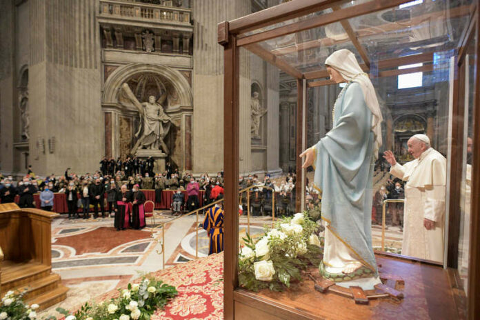 papa vaticano vergine medaglia miracolosa