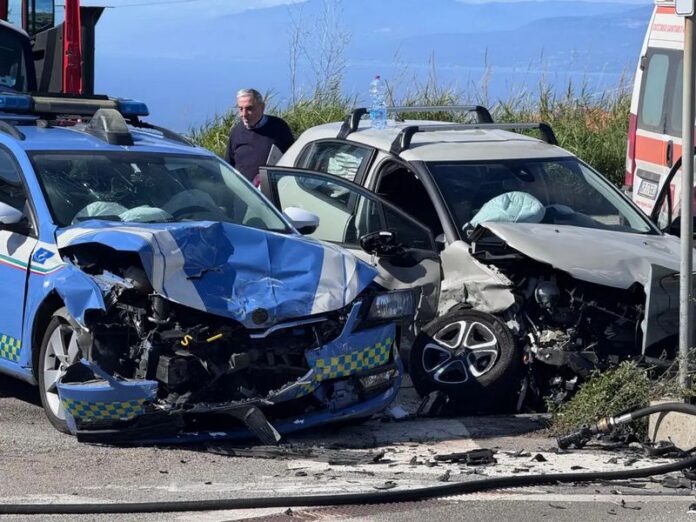 SantOnofrio incidente polizia e auto