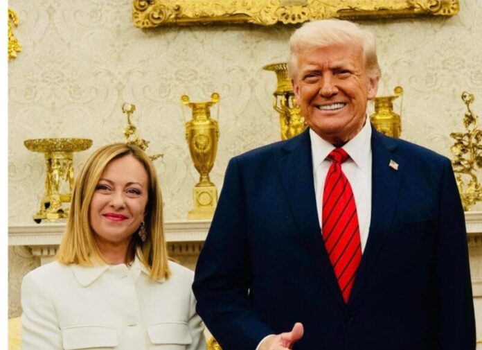 Meloni da Trump