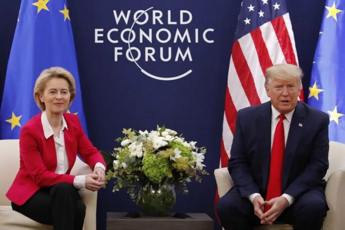 Trump Von der Leyen