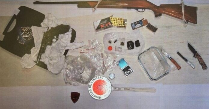 armi clandestine droga crotone