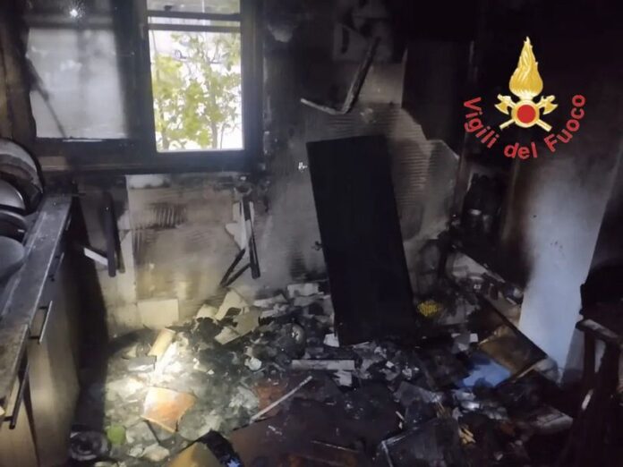 incendio cucina catanzaro